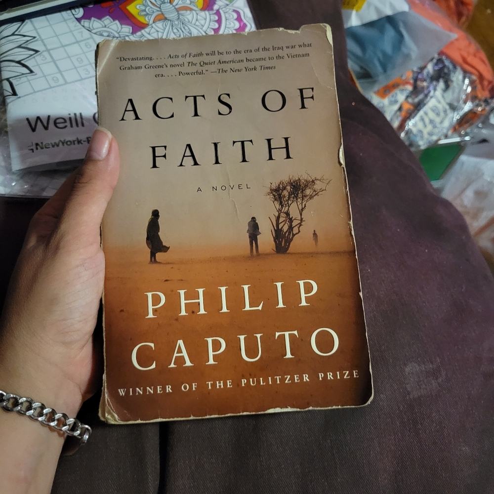 Acts of Faith by Phillip Caputo Papetback Novel
